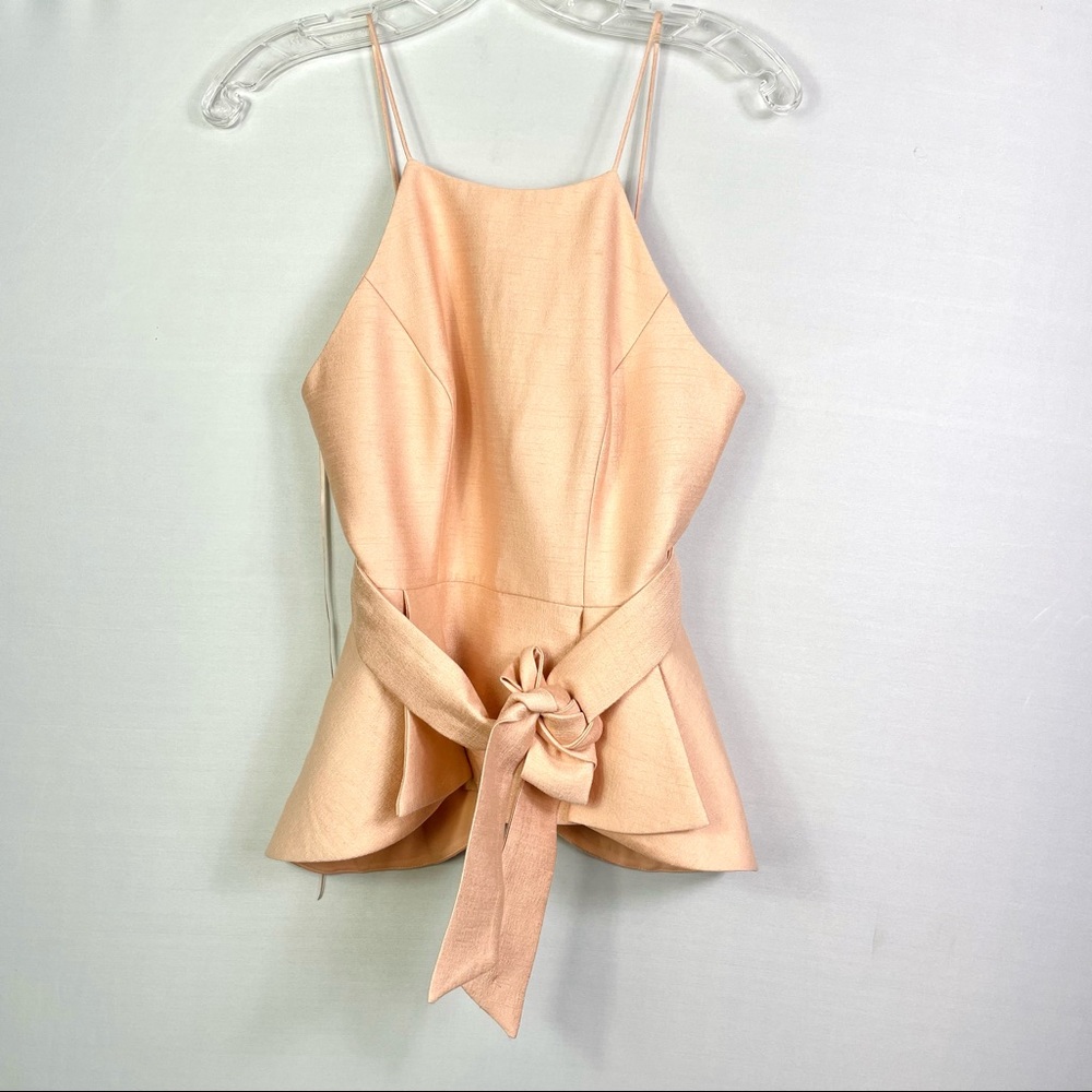 C/Meo Collective Take Me Over Peplum Top